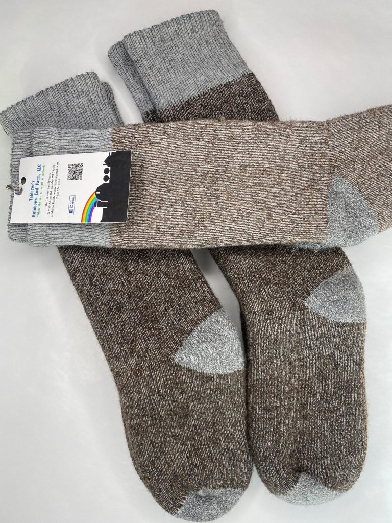 Icelandic and Alpaca Wool Blended Socks