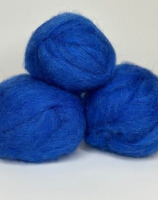 Icelandic Wool Roving Ball - Sky Blue