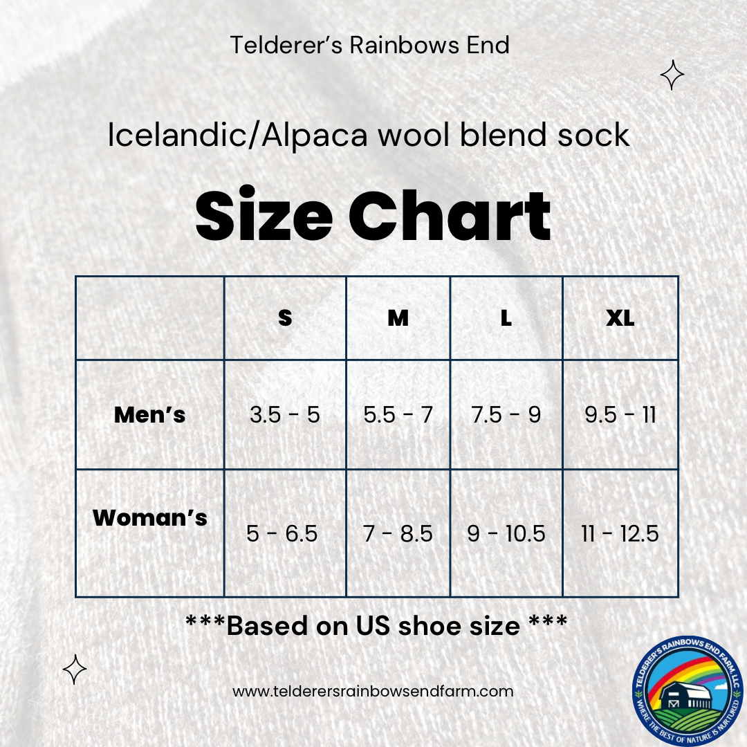 Icelandic and Alpaca Wool Blended Socks - Image 8