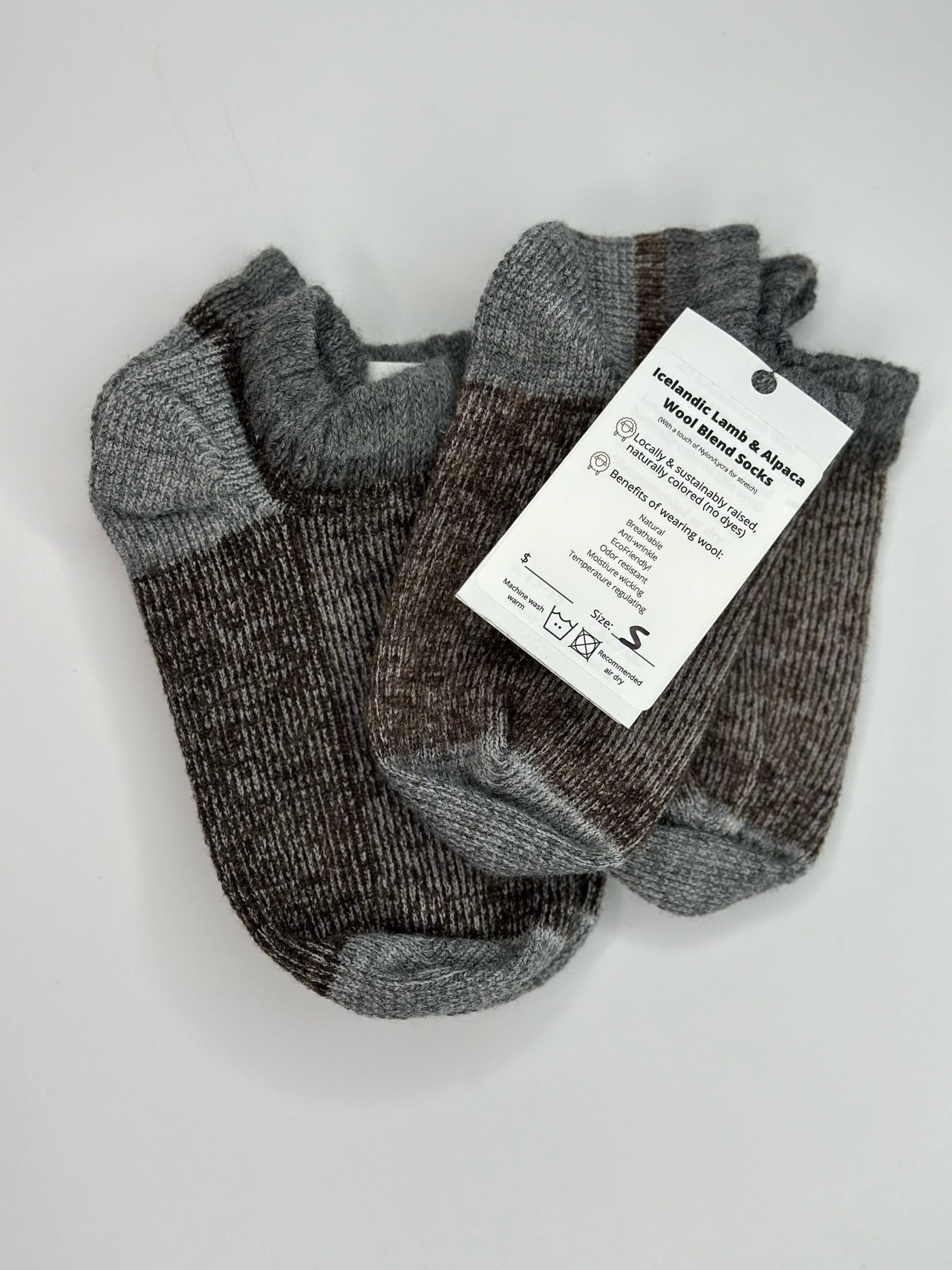 Icelandic and Alpaca Wool Blended Golf Socks