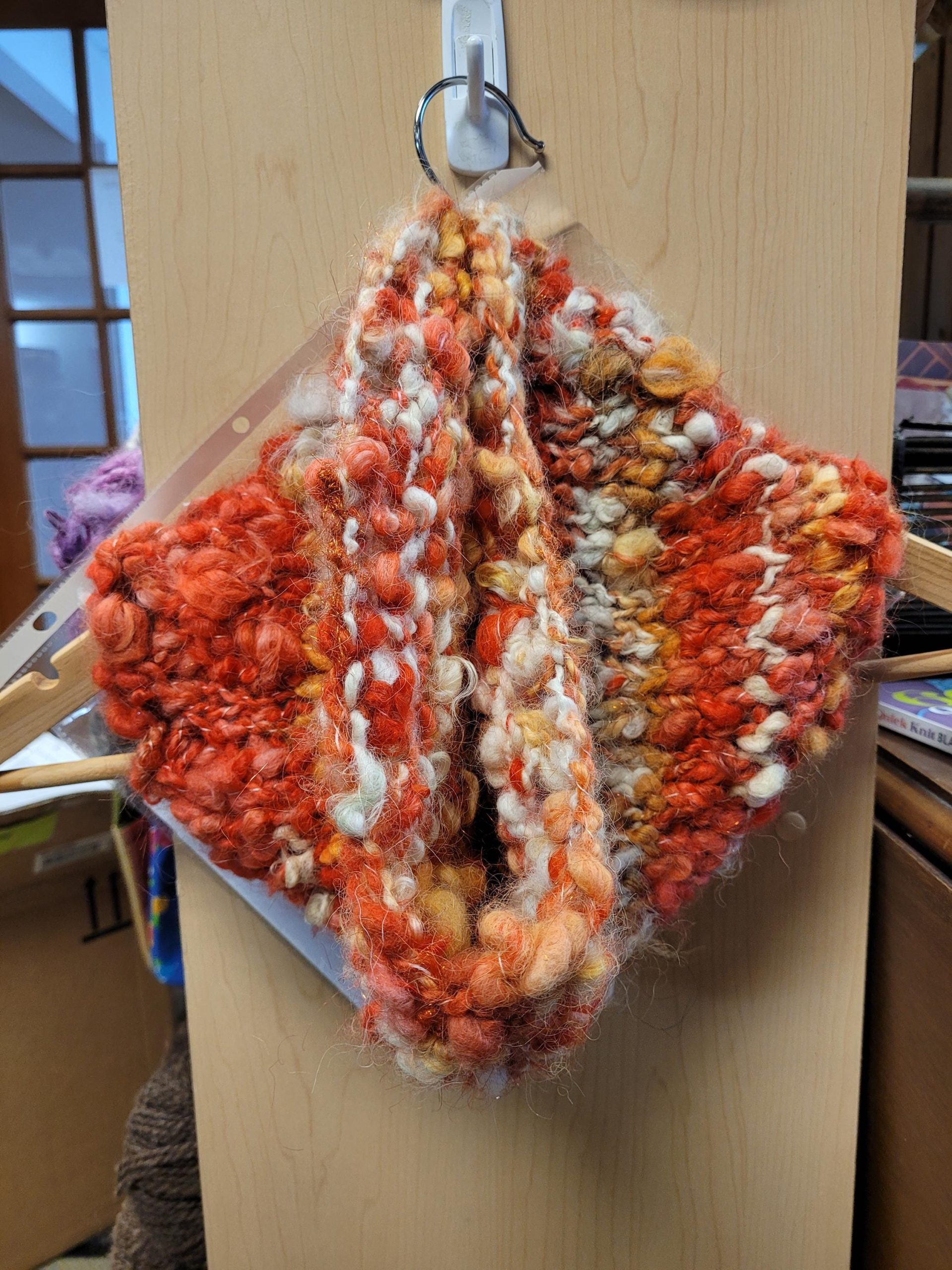 Rustic Sunset Yarn - Amber, Pine, Spruce, Rust & Sky Blue for Cozy Fall Projects - Image 5