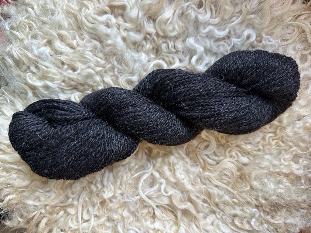 Jasmine w/Merino -Natural Yarn - pastured prize-winning Icelandic Sheep in USA
