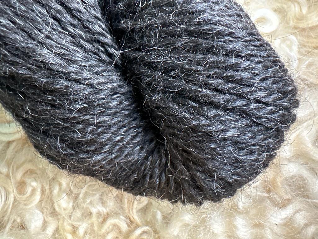 Jasmine w/Merino -Natural Yarn - pastured prize-winning Icelandic Sheep in USA - Image 2