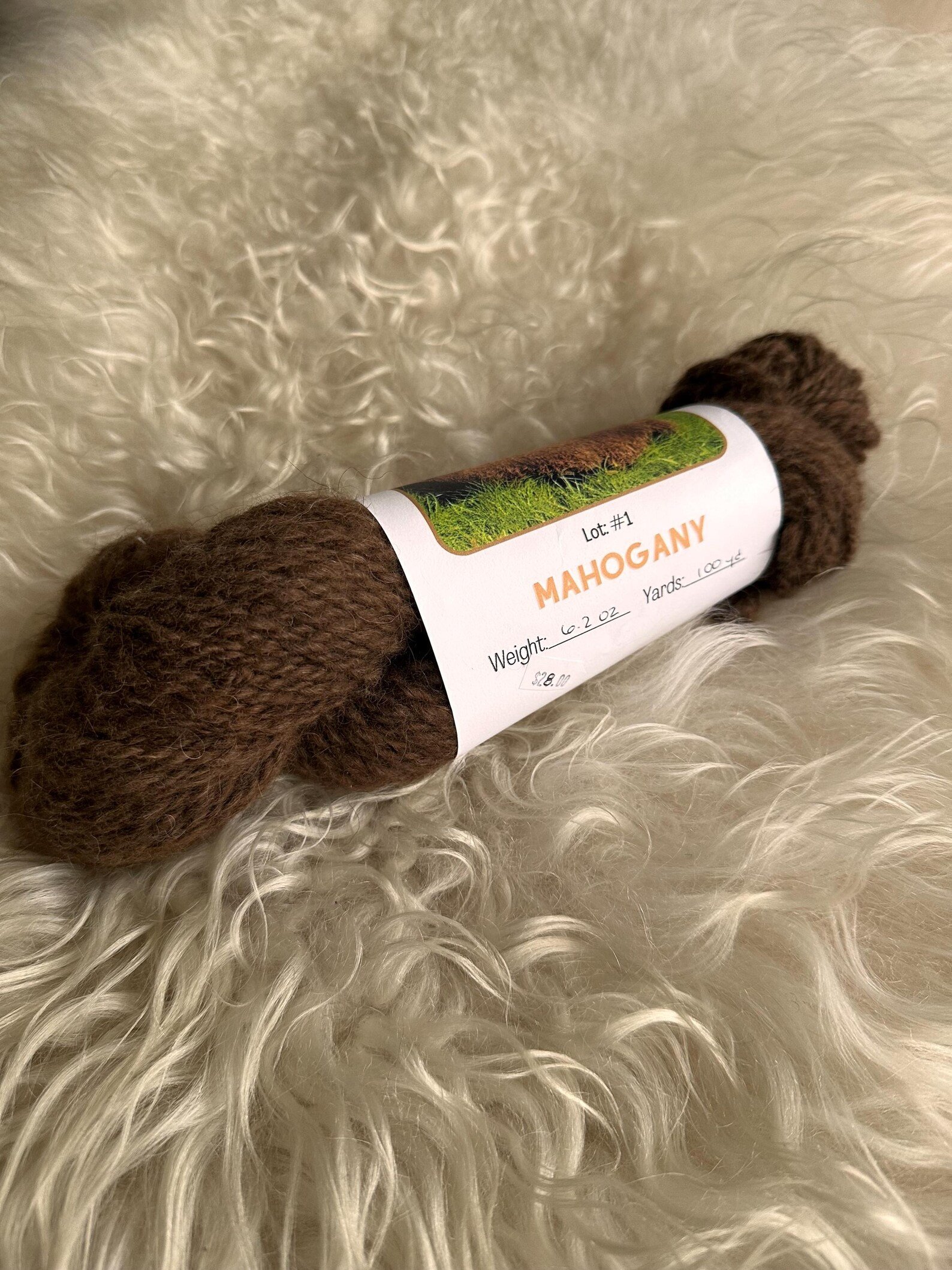 Mahogany - Made in USA yarn - Image 2